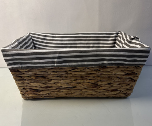 Large woven wicker storage - large,